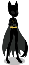 Size: 756x1669 | Tagged: safe, artist:dark-flight-s2, artist:lynnthenerdkitty, imported from derpibooru, human, equestria girls, base used, batgirl, cassandra cain, commission, simple background, solo, transparent background