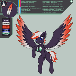 Size: 2700x2700 | Tagged: safe, artist:askavrobishop, imported from derpibooru, oc, oc:bishop, pegasus, cutie mark, goggles, high res, reference sheet, wings