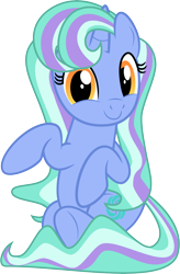 Size: 5830x8884 | Tagged: safe, artist:shootingstarsentry, imported from derpibooru, oc, oc only, oc:starla, pony, unicorn, absurd resolution, female, mare, offspring, parent:hoo'far, parent:trixie, parents:trixfar, simple background, solo, transparent background, vector