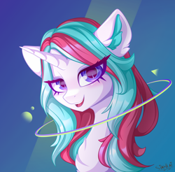 Size: 2224x2192 | Tagged: safe, artist:stahlkat, imported from derpibooru, oc, oc only, oc:voyager, pony, unicorn, bust, high res, solo