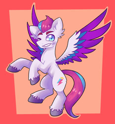 Size: 1280x1372 | Tagged: safe, artist:thesparkledash, imported from derpibooru, zipp storm, pegasus, pony, spoiler:my little pony: a new generation, abstract background, female, g5, my little pony: a new generation, solo