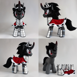 Size: 960x960 | Tagged: safe, artist:larsen toys, imported from derpibooru, king sombra, pony, photo, plushie, solo, toy