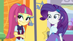 Size: 1920x1078 | Tagged: safe, imported from derpibooru, screencap, rarity, sour sweet, dance magic, equestria girls, spoiler:eqg specials, crossed arms