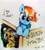 Size: 2397x2644 | Tagged: safe, artist:liaaqila, imported from derpibooru, daring do, rainbow dash, pegasus, pony, :p, :t, angry, book, cute, dashabetes, dialogue, ear fluff, frown, glare, high res, lidded eyes, looking at you, madorable, one ear down, pouting, smiling, smirk, smol, solo, text, tongue out, traditional art, u mad