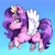 Size: 2048x2048 | Tagged: safe, artist:chocchippony, imported from derpibooru, pipp petals, pegasus, pony, adorapipp, cute, g5, high res, my little pony: a new generation, solo