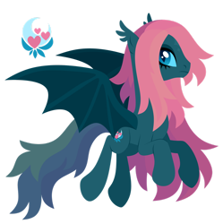 Size: 1600x1606 | Tagged: safe, artist:kabuvee, imported from derpibooru, oc, oc only, bat pony, pony, female, mare, simple background, solo, transparent background