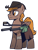 Size: 1000x1300 | Tagged: safe, artist:php104, artist:topaythebills, imported from derpibooru, oc, oc only, oc:calamity, pegasus, pony, fallout equestria, battle saddle, hat, orange eyes, pegasus oc, simple background, transparent background, weapon, wings