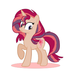 Size: 2920x3088 | Tagged: safe, artist:aonairfaol, imported from derpibooru, oc, oc only, pony, unicorn, base used, eyelashes, female, frown, high res, horn, magical lesbian spawn, mare, offspring, parent:sunset shimmer, parent:twilight sparkle, parents:sunsetsparkle, simple background, solo, transparent background, unicorn oc