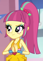 Size: 438x621 | Tagged: safe, imported from derpibooru, screencap, sour sweet, dance magic, equestria girls, spoiler:eqg specials, cropped, sleeveless, solo