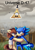 Size: 3508x4961 | Tagged: safe, artist:chaosangeldesu, imported from derpibooru, oc, pegasus, pony, bandage, bill cipher, bipedal, commission, crossover, hug, mobian, ruins, sonic the hedgehog, sonic the hedgehog (series)