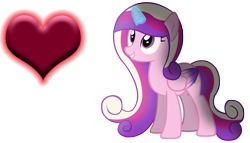 Size: 9072x5200 | Tagged: safe, artist:laszlvfx, imported from derpibooru, princess cadance, pony, absurd resolution, heart, magic, simple background, solo, transparent background