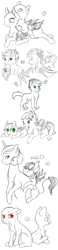 Size: 1133x4887 | Tagged: safe, artist:schokocream, imported from derpibooru, oc, oc only, oc:lightning bliss, alicorn, dragon, alicorn oc, base, dragon oc, horn, lineart, partial color, sketch, sketch dump, wings
