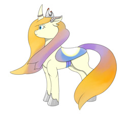 Size: 1000x1000 | Tagged: safe, artist:lord atlantean, imported from derpibooru, oc, oc only, oc:novus, changeling, changeling queen, female, mare, side view, solo