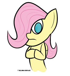 Size: 773x844 | Tagged: safe, artist:blinkshake, imported from derpibooru, fluttershy, pegasus, pony, g4