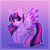 Size: 2000x2000 | Tagged: safe, artist:splashofsweet, imported from derpibooru, twilight sparkle, alicorn, pony, chest fluff, clothes, cute, flying, high res, looking at you, smiling, socks, solo, spread wings, striped socks, twiabetes, twilight sparkle (alicorn), wings