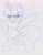 Size: 2157x2780 | Tagged: safe, artist:farfromserious, imported from derpibooru, twilight sparkle, pony, unicorn, bipedal, high res, magic, sketch, solo, traditional art, unicorn twilight