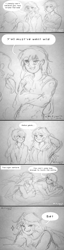 Size: 720x2819 | Tagged: safe, artist:lzjian79, imported from derpibooru, applejack, sci-twi, twilight sparkle, equestria girls, date, pencil drawing, shipping, sketch, speech bubble, traditional art