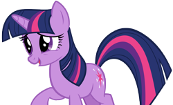 Size: 7870x4791 | Tagged: safe, artist:andoanimalia, imported from derpibooru, twilight sparkle, pony, unicorn, look before you sleep, cute, female, mare, open mouth, raised hoof, simple background, solo, transparent background, twiabetes, unicorn twilight, vector