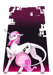 Size: 1920x2716 | Tagged: safe, artist:oneiria-fylakas, imported from derpibooru, oc, oc only, classical unicorn, pony, unicorn, cloven hooves, female, leonine tail, mare, solo, unshorn fetlocks