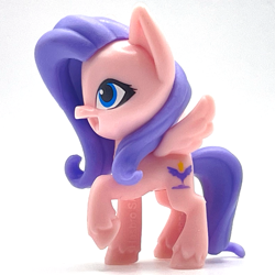 Size: 1593x1593 | Tagged: safe, imported from derpibooru, photographer:errant harpy, photographer:errant_harpy, queen haven, pegasus, pony, cropped, female, g4.5, g5, mare, merchandise, pony life, simple background, solo, toy, white background