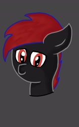 Size: 1888x3015 | Tagged: safe, artist:shadowsky, imported from derpibooru, oc, oc only, oc:shadow sky, pegasus, pony, cute, red and black oc, red eyes, solo