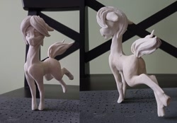Size: 1280x891 | Tagged: safe, artist:pankarl, imported from derpibooru, oc, oc:delta vee, pony, craft, photo, sculpture, solo, wip