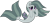 Size: 1280x582 | Tagged: safe, artist:cloudy glow, artist:cloudyglow, imported from derpibooru, marble pie, earth pony, pony, seapony (g4), blushing, cute, dorsal fin, eyelashes, female, fish tail, flowing mane, flowing tail, gray mane, hooves on cheeks, marblebetes, movie accurate, purple eyes, seaponified, simple background, smiling, solo, species swap, tail, transparent background