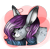 Size: 2060x2032 | Tagged: safe, artist:aonairfaol, imported from derpibooru, oc, oc only, hybrid, bust, high res, rabbit pony, simple background, solo, transparent background