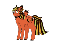 Size: 1024x768 | Tagged: safe, artist:fluffytailponies, imported from derpibooru, oc, oc only, oc:crispi salad, pegasus, pony, chest fluff, choker, e-girl, ear piercing, female, goth, legs, mare, multicolored hair, pegasus oc, piercing, simple background, solo, transparent background