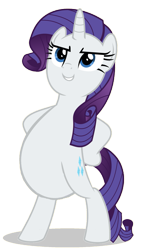 Size: 1023x1635 | Tagged: safe, artist:jhayarr23, artist:mlpfan3991, edit, imported from derpibooru, vector edit, rarity, pony, unicorn, fake it 'til you make it, belly, big belly, bipedal, female, simple background, solo, stuffed belly, transparent background, vector