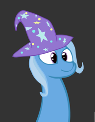 Size: 408x525 | Tagged: safe, artist:arstarkir, imported from derpibooru, trixie, pony, unicorn, smiling, solo