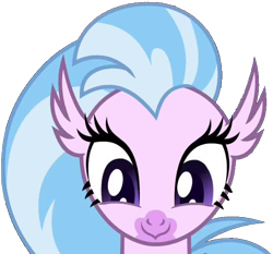 Size: 590x551 | Tagged: safe, edit, edited screencap, imported from derpibooru, screencap, silverstream, hippogriff, uprooted, background removed, cute, diastreamies, female, looking at you, mare, png, simple background, solo, the place where we belong, transparent background