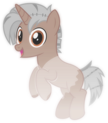 Size: 4000x4569 | Tagged: safe, artist:parclytaxel, imported from derpibooru, oc, oc only, oc:ghastly stitches, ghost, ghost pony, pony, undead, unicorn, derpibooru community collaboration, .svg available, 2022 community collab, absurd resolution, barbed wire, clothes, full body, hooves, horn, male, open mouth, open smile, see-through, simple background, smiling, solo, stallion, stitches, tail, transparent background, transparent flesh, vector