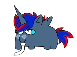 Size: 1600x1200 | Tagged: safe, artist:1mber_angul, imported from derpibooru, oc, oc:craft motion, alicorn, chibi, cute, derp, derpo, male, png, simple background, transparent background