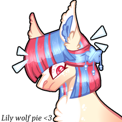 Size: 512x512 | Tagged: safe, artist:lilywolfpie, imported from derpibooru, oc, earth pony, pony, female, mare, simple background, solo, transparent background