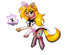 Size: 2592x1944 | Tagged: safe, artist:kaikururu, imported from derpibooru, oc, oc only, pony, unicorn, card, clothes, eyelashes, female, fishnets, glowing, glowing horn, horn, magic, mare, rearing, simple background, smiling, solo, telekinesis, transparent background