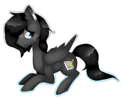 Size: 1657x1327 | Tagged: safe, artist:kaikururu, imported from derpibooru, oc, oc only, pegasus, pony, male, pegasus oc, simple background, smiling, solo, stallion, transparent background, wings