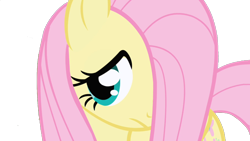Size: 1920x1080 | Tagged: safe, edit, edited screencap, imported from derpibooru, screencap, fluttershy, pegasus, pony, friendship is magic, season 1, background removed, cute, daaaaaaaaaaaw, female, hair over one eye, shyabetes, simple background, transparent background