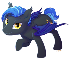 Size: 762x654 | Tagged: safe, artist:c-puff, imported from derpibooru, oc, oc only, bat pony, pony, bat pony oc, simple background, solo, transparent background