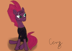 Size: 3500x2500 | Tagged: safe, artist:creepycutiemark, imported from derpibooru, tempest shadow, pony, my little pony: the movie, brush, female, mare