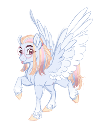 Size: 2394x2966 | Tagged: safe, artist:gigason, imported from derpibooru, oc, oc:daydream, pegasus, pony, female, glasses, mare, simple background, solo, transparent background