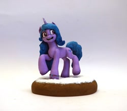 Size: 1013x888 | Tagged: safe, artist:ubrosis, imported from derpibooru, izzy moonbow, pony, unicorn, craft, female, g5, mare, sculpture, solo