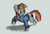 Size: 549x373 | Tagged: source needed, useless source url, safe, artist:anonymous, oc, oc only, oc:littlepip, pony, unicorn, fallout equestria, aggie.io, clothes, female, horn, mare, pipbuck, raised hoof, simple background, solo, sweater, vault suit