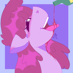 Size: 1500x1500 | Tagged: safe, artist:dsstoner, imported from derpibooru, berry punch, berryshine, earth pony, pony, alcohol, blushing, bottle, drinking, drunk, ear blush, female, go home you're drunk, mare, open mouth, wine, wine bottle