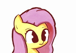 Size: 2388x1668 | Tagged: safe, artist:solid shrimp, imported from derpibooru, fluttershy, pegasus, pony, bust, solo