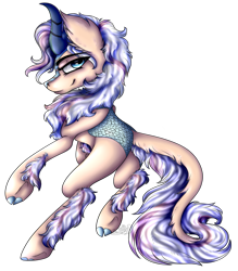 Size: 3079x3511 | Tagged: safe, artist:beamybutt, imported from derpibooru, oc, oc only, kirin, kirin oc, simple background, smiling, solo, transparent background