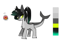 Size: 1354x907 | Tagged: safe, artist:kaikururu, imported from derpibooru, oc, oc only, original species, pony, shark, shark pony, angry, chest fluff, ear fluff, simple background, solo, transparent background