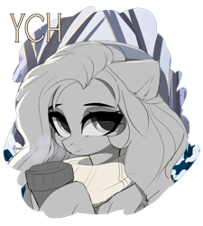 Size: 3240x3600 | Tagged: safe, artist:xsatanielx, imported from derpibooru, pony, advertisement, commission, female, mare, rcf community, simple background, sketch, solo, transparent background, ych example, your character here