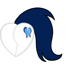 Size: 900x900 | Tagged: safe, artist:sassysvczka, imported from derpibooru, oc, oc only, oc:sassysvczka, pegasus, pony, butt, butt focus, butt only, emotes, heart, heart butt, plot, simple background, solo, tail, tail aside, transparent background