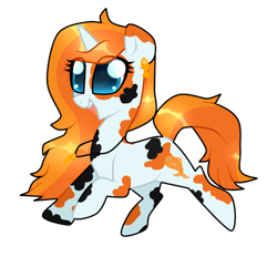 Size: 798x740 | Tagged: safe, artist:kaikururu, imported from derpibooru, oc, oc only, fish, koi, pony, unicorn, eyelashes, female, horn, jewelry, mare, necklace, open mouth, simple background, smiling, solo, transparent background, unicorn oc